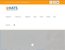 Tablet Screenshot of hatsalive.org
